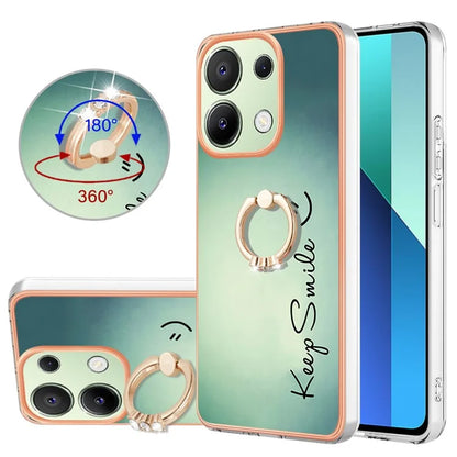 YB IMD Series-20 Style D for Xiaomi Redmi Note 13 4G Case Kickstand TPU Phone Cases Wholesale