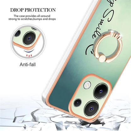 YB IMD Series-20 Style D for Xiaomi Redmi Note 13 4G Case Kickstand TPU Phone Cases Wholesale