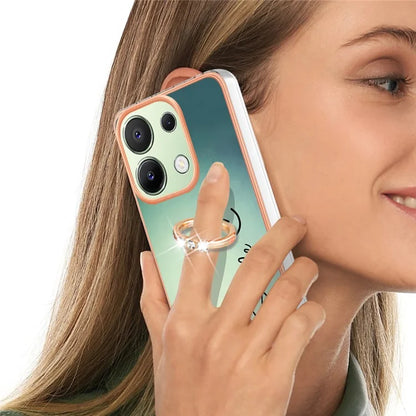 YB IMD Series-20 Style D for Xiaomi Redmi Note 13 4G Case Kickstand TPU Phone Cases Wholesale