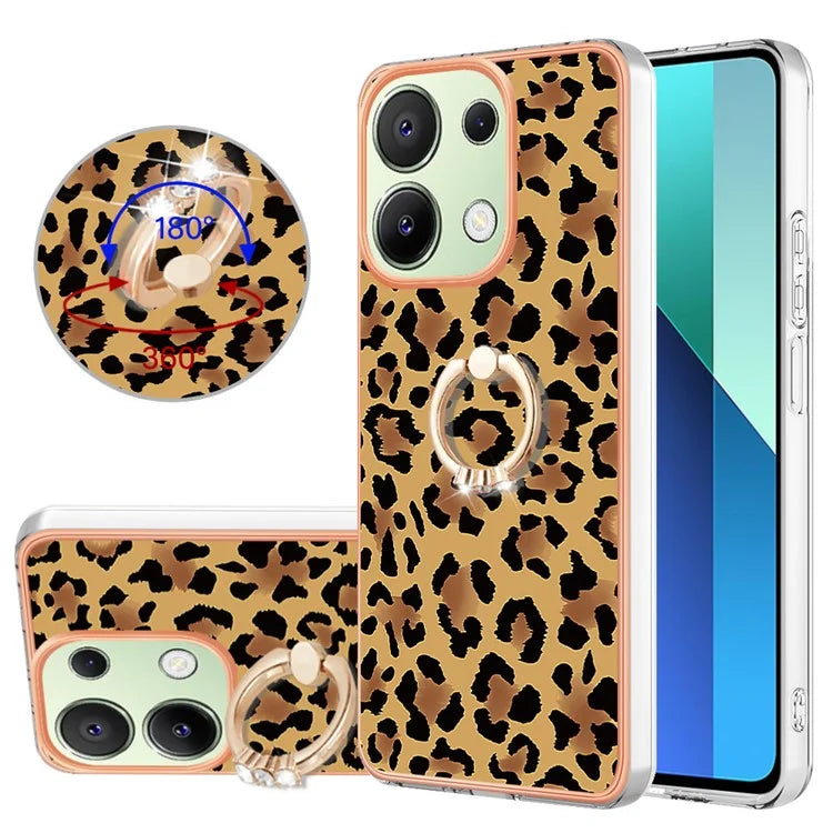 YB IMD Series-20 Style D for Xiaomi Redmi Note 13 4G Case Kickstand TPU Phone Cases Wholesale