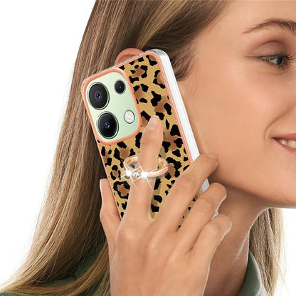 YB IMD Series-20 Style D for Xiaomi Redmi Note 13 4G Case Kickstand TPU Phone Cases Wholesale