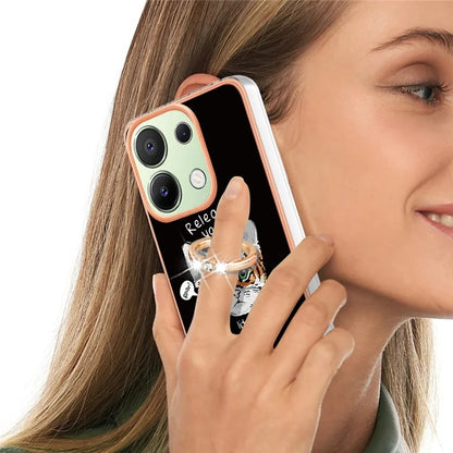 YB IMD Series-20 Style D for Xiaomi Redmi Note 13 4G Case Kickstand TPU Phone Cases Wholesale
