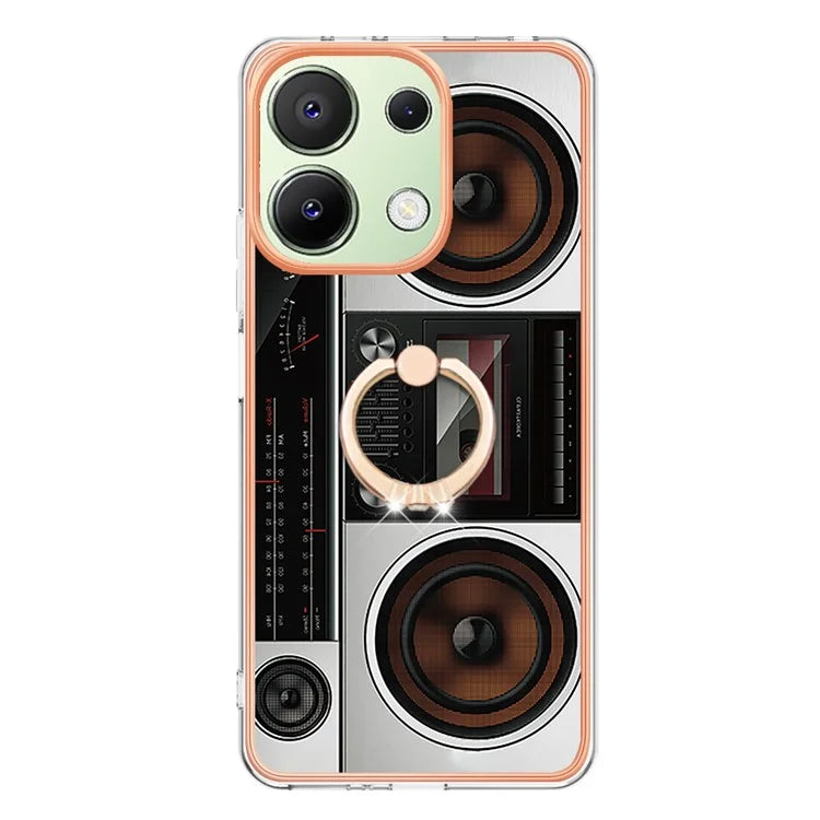 YB IMD Series-20 Style D for Xiaomi Redmi Note 13 4G Case Kickstand TPU Phone Cases Wholesale