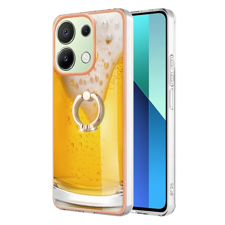YB IMD Series-20 Style D for Xiaomi Redmi Note 13 4G Case Kickstand TPU Phone Cases Wholesale