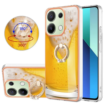 YB IMD Series-20 Style D for Xiaomi Redmi Note 13 4G Case Kickstand TPU Phone Cases Wholesale
