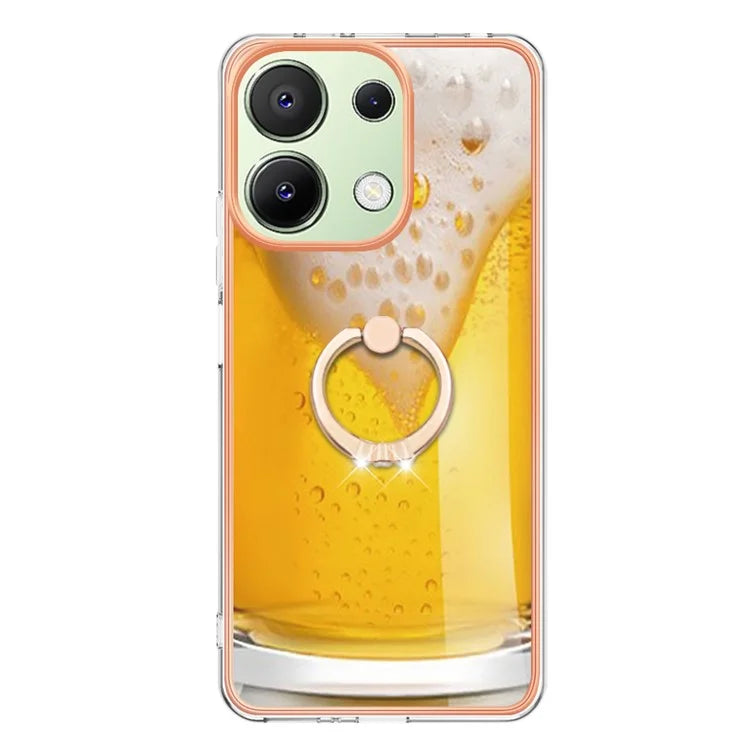 YB IMD Series-20 Style D for Xiaomi Redmi Note 13 4G Case Kickstand TPU Phone Cases Wholesale