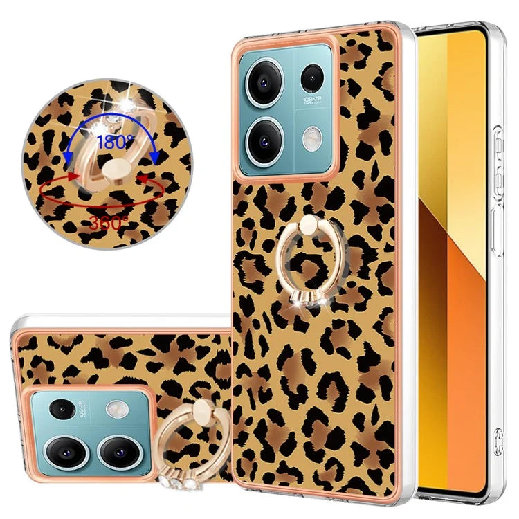 YB IMD Series-20 Style D for Xiaomi Redmi Note 13 5G (Global) Wholesale Case Kickstand TPU Phone Cover