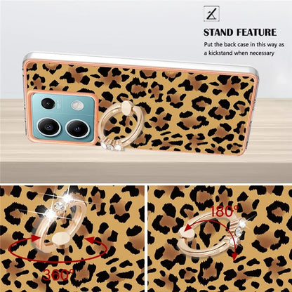 YB IMD Series-20 Style D for Xiaomi Redmi Note 13 5G (Global) Wholesale Case Kickstand TPU Phone Cover