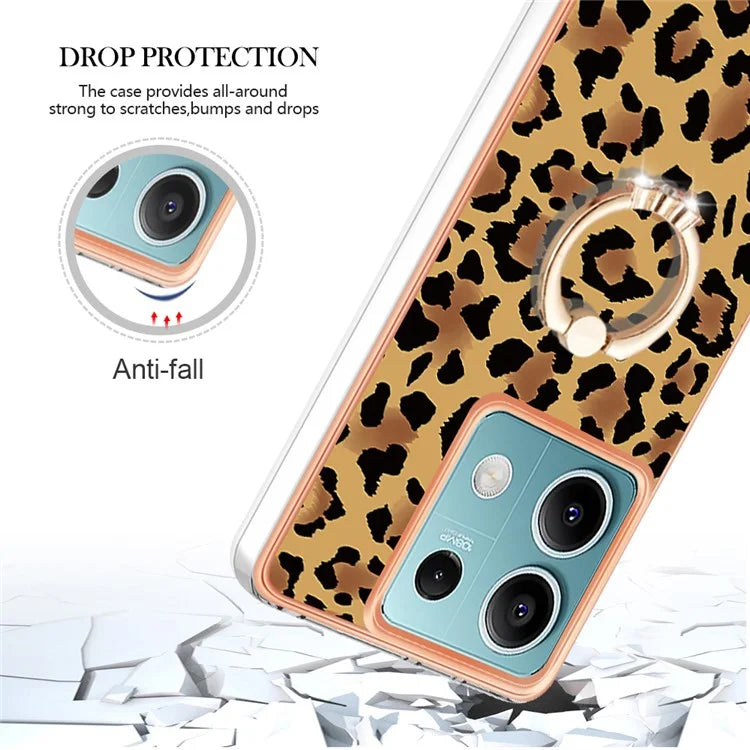 YB IMD Series-20 Style D for Xiaomi Redmi Note 13 5G (Global) Wholesale Case Kickstand TPU Phone Cover
