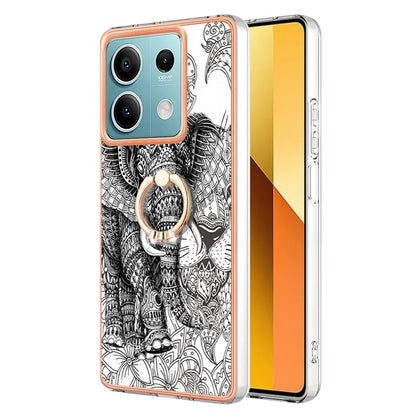 YB IMD Series-20 Style D for Xiaomi Redmi Note 13 5G (Global) Wholesale Case Kickstand TPU Phone Cover