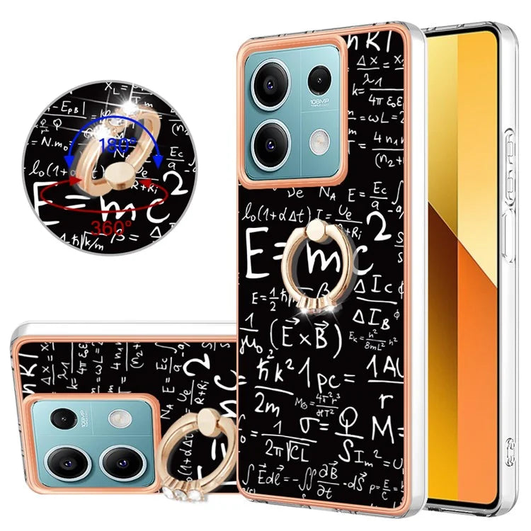 YB IMD Series-20 Style D for Xiaomi Redmi Note 13 5G (Global) Wholesale Case Kickstand TPU Phone Cover