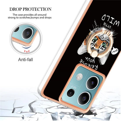 YB IMD Series-20 Style D for Xiaomi Redmi Note 13 5G (Global) Wholesale Case Kickstand TPU Phone Cover