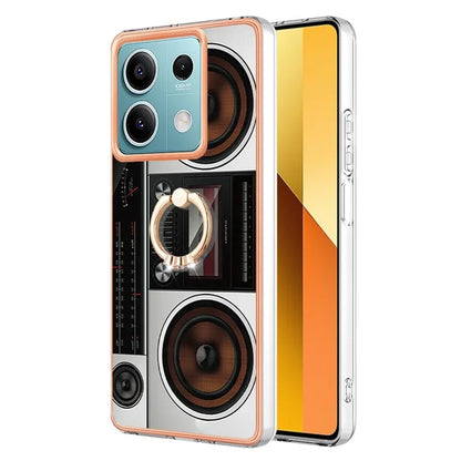 YB IMD Series-20 Style D for Xiaomi Redmi Note 13 5G (Global) Wholesale Case Kickstand TPU Phone Cover