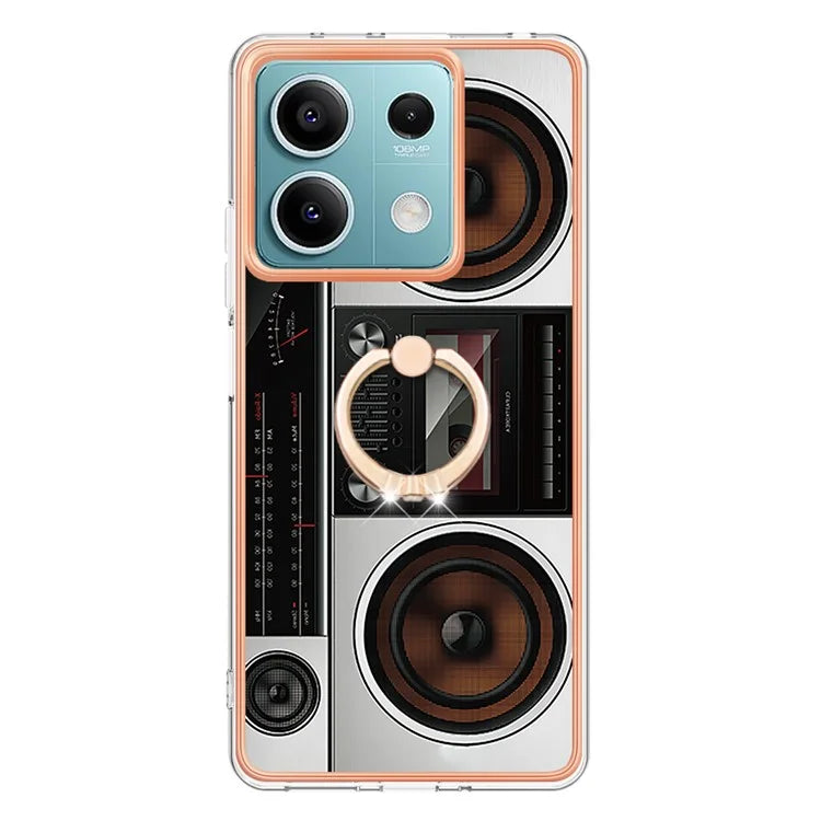 YB IMD Series-20 Style D for Xiaomi Redmi Note 13 5G (Global) Wholesale Case Kickstand TPU Phone Cover