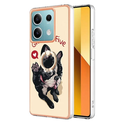 YB IMD Series-20 Style D for Xiaomi Redmi Note 13 5G (Global) Wholesale Case Kickstand TPU Phone Cover