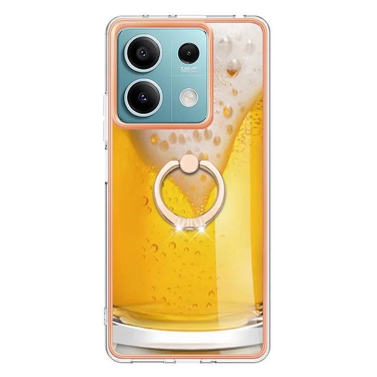 YB IMD Series-20 Style D for Xiaomi Redmi Note 13 5G (Global) Wholesale Case Kickstand TPU Phone Cover