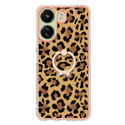YB IMD Series-20 for Xiaomi Redmi 13C 4G / 13C 5G / 13R 5G / Poco M6 5G / Poco C65 4G TPU Back Case Ring Kickstand 2.0mm Cover