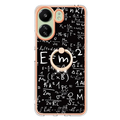 YB IMD Series-20 for Xiaomi Redmi 13C 4G / 13C 5G / 13R 5G / Poco M6 5G / Poco C65 4G TPU Back Case Ring Kickstand 2.0mm Cover