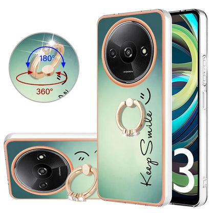 YB IMD Series-20 Style D for Xiaomi Redmi A3 / Poco C61 4G Case 2.0mm TPU Electroplating Edges Phone Cover