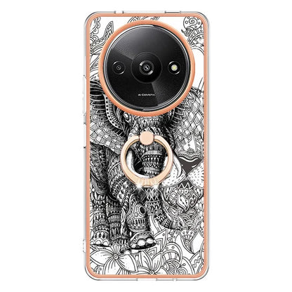 YB IMD Series-20 Style D for Xiaomi Redmi A3 / Poco C61 4G Case 2.0mm TPU Electroplating Edges Phone Cover