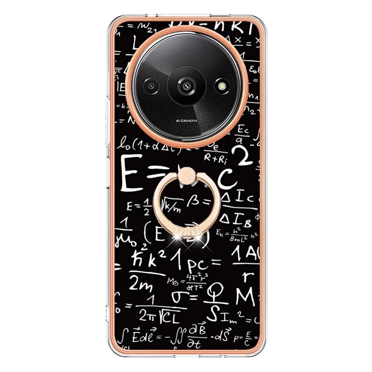 YB IMD Series-20 Style D for Xiaomi Redmi A3 / Poco C61 4G Case 2.0mm TPU Electroplating Edges Phone Cover