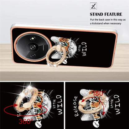 YB IMD Series-20 Style D for Xiaomi Redmi A3 / Poco C61 4G Case 2.0mm TPU Electroplating Edges Phone Cover