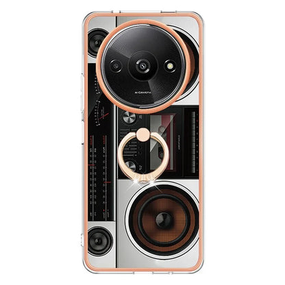 YB IMD Series-20 Style D for Xiaomi Redmi A3 / Poco C61 4G Case 2.0mm TPU Electroplating Edges Phone Cover