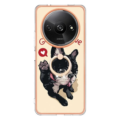 YB IMD Series-20 Style D for Xiaomi Redmi A3 / Poco C61 4G Case 2.0mm TPU Electroplating Edges Phone Cover