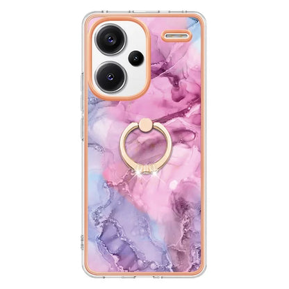 YB IMD Series-17 Style-E For Xiaomi Redmi Note 13 Pro+ 5G Case Electroplating Kickstand Phone Cover