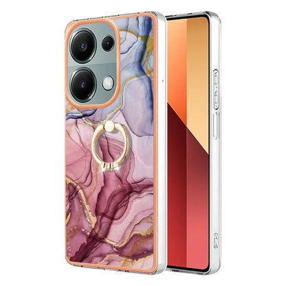 YB IMD Series-17 Style-E For Xiaomi Redmi Note 13 Pro 4G / Poco M6 Pro 4G TPU Case Kickstand Phone Cover