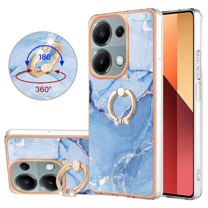YB IMD Series-17 Style-E For Xiaomi Redmi Note 13 Pro 4G / Poco M6 Pro 4G TPU Case Kickstand Phone Cover
