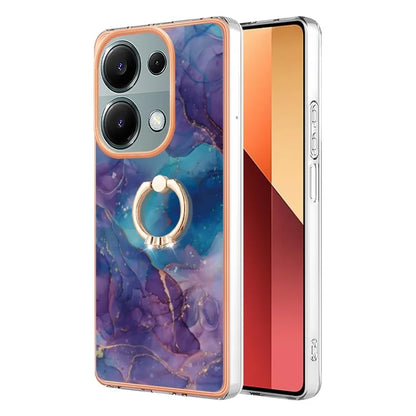 YB IMD Series-17 Style-E For Xiaomi Redmi Note 13 Pro 4G / Poco M6 Pro 4G TPU Case Kickstand Phone Cover