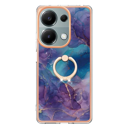 YB IMD Series-17 Style-E For Xiaomi Redmi Note 13 Pro 4G / Poco M6 Pro 4G TPU Case Kickstand Phone Cover
