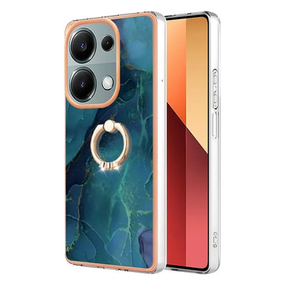 YB IMD Series-17 Style-E For Xiaomi Redmi Note 13 Pro 4G / Poco M6 Pro 4G TPU Case Kickstand Phone Cover