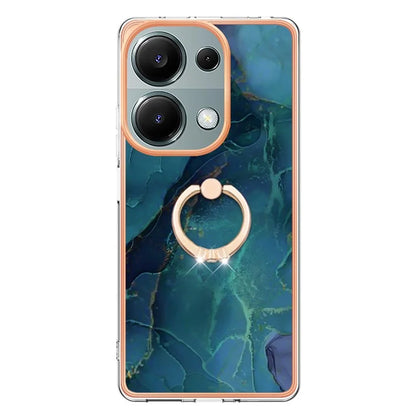 YB IMD Series-17 Style-E For Xiaomi Redmi Note 13 Pro 4G / Poco M6 Pro 4G TPU Case Kickstand Phone Cover