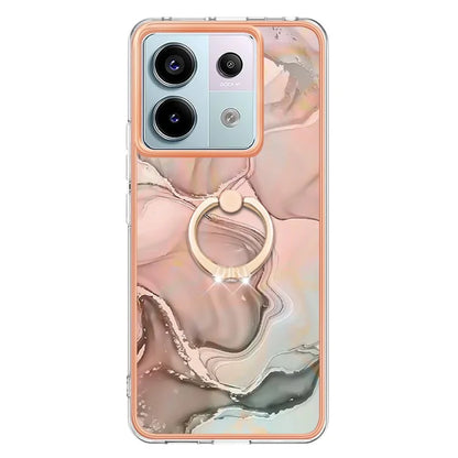 YB IMD Series-17 Style-E For Xiaomi Redmi Note 13 Pro 5G / Poco X6 5G Phone Case Kickstand 2.0mm TPU Cover