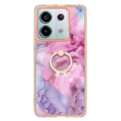 YB IMD Series-17 Style-E For Xiaomi Redmi Note 13 Pro 5G / Poco X6 5G Phone Case Kickstand 2.0mm TPU Cover