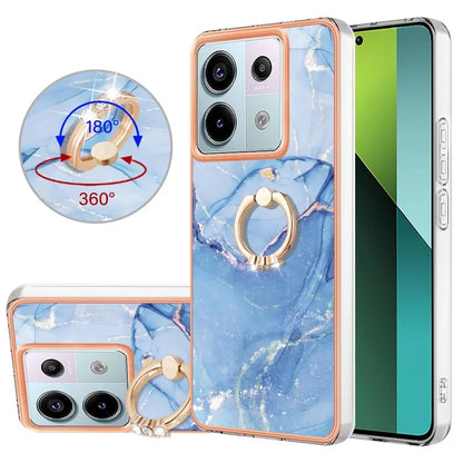YB IMD Series-17 Style-E For Xiaomi Redmi Note 13 Pro 5G / Poco X6 5G Phone Case Kickstand 2.0mm TPU Cover