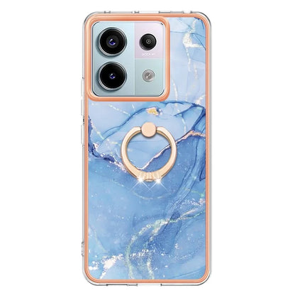 YB IMD Series-17 Style-E For Xiaomi Redmi Note 13 Pro 5G / Poco X6 5G Phone Case Kickstand 2.0mm TPU Cover