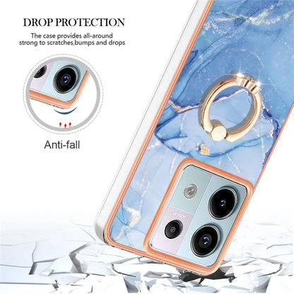 YB IMD Series-17 Style-E For Xiaomi Redmi Note 13 Pro 5G / Poco X6 5G Phone Case Kickstand 2.0mm TPU Cover
