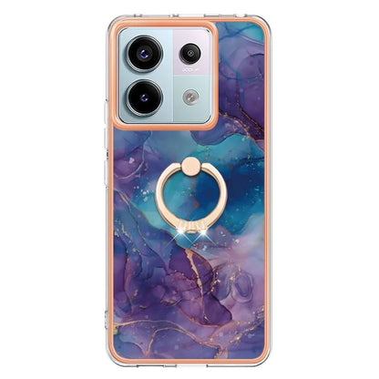 YB IMD Series-17 Style-E For Xiaomi Redmi Note 13 Pro 5G / Poco X6 5G Phone Case Kickstand 2.0mm TPU Cover