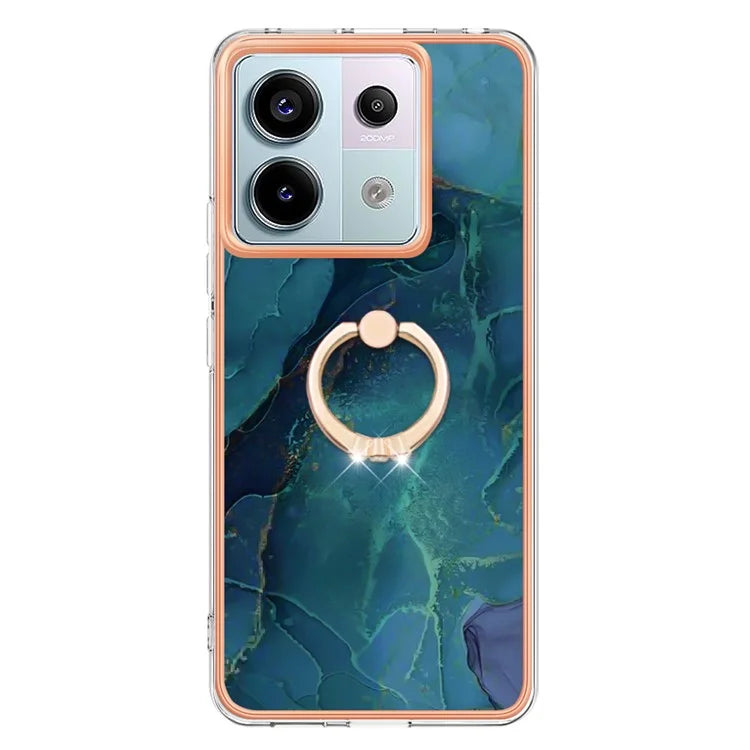 YB IMD Series-17 Style-E For Xiaomi Redmi Note 13 Pro 5G / Poco X6 5G Phone Case Kickstand 2.0mm TPU Cover