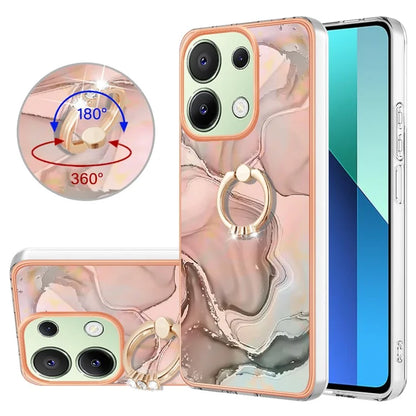 YB IMD Series-17 Style-E For Xiaomi Redmi Note 13 4G TPU Cover Kickstand 2.0mm Phone Case