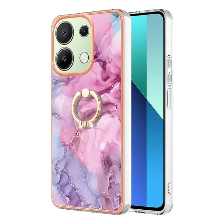 YB IMD Series-17 Style-E For Xiaomi Redmi Note 13 4G TPU Cover Kickstand 2.0mm Phone Case