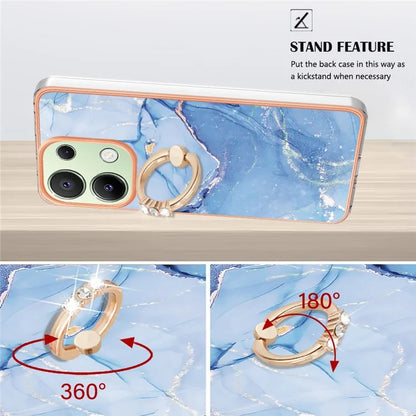 YB IMD Series-17 Style-E For Xiaomi Redmi Note 13 4G TPU Cover Kickstand 2.0mm Phone Case