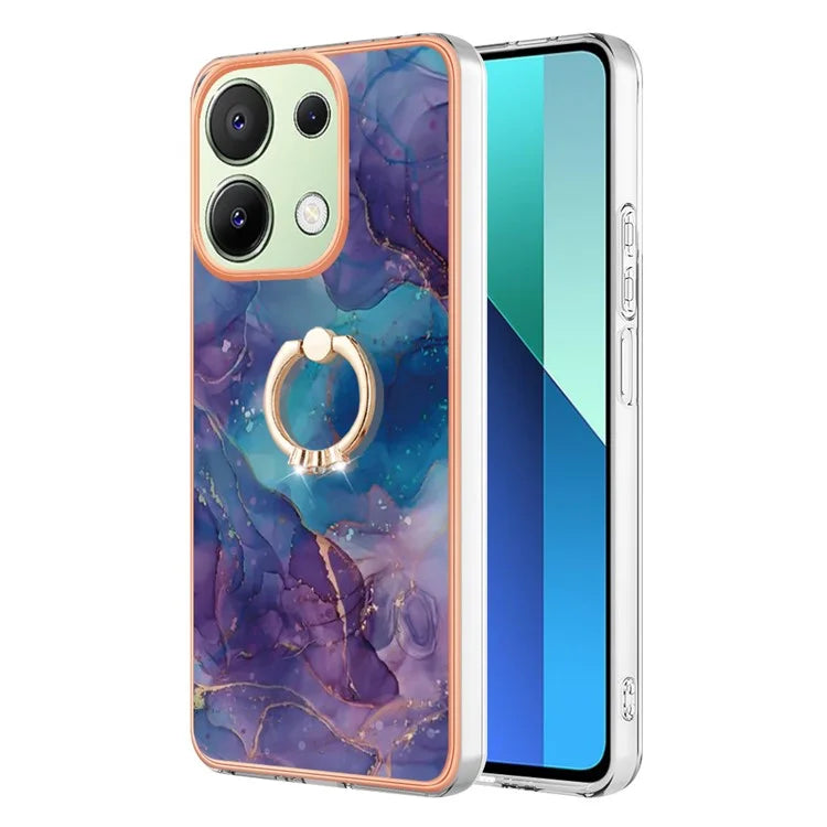 YB IMD Series-17 Style-E For Xiaomi Redmi Note 13 4G TPU Cover Kickstand 2.0mm Phone Case