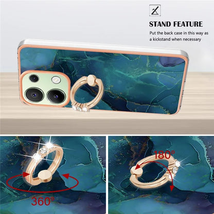 YB IMD Series-17 Style-E For Xiaomi Redmi Note 13 4G TPU Cover Kickstand 2.0mm Phone Case