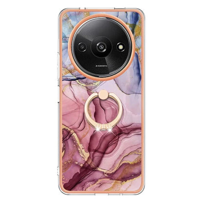 YB IMD Series-17 Style-E For Xiaomi Redmi A3 / Poco C61 4G Slim Case 2.0mm Kickstand TPU Phone Cover