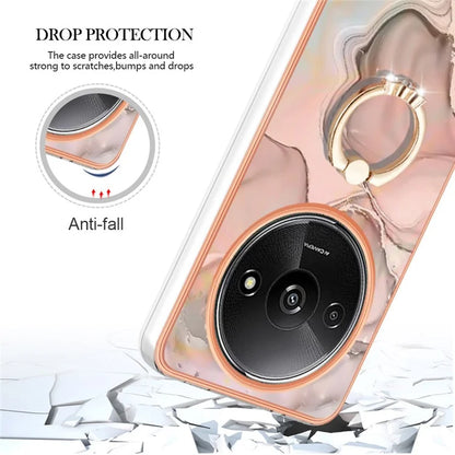 YB IMD Series-17 Style-E For Xiaomi Redmi A3 / Poco C61 4G Slim Case 2.0mm Kickstand TPU Phone Cover