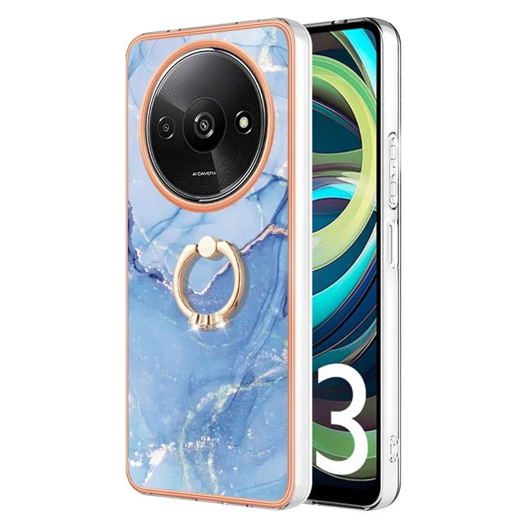 YB IMD Series-17 Style-E For Xiaomi Redmi A3 / Poco C61 4G Slim Case 2.0mm Kickstand TPU Phone Cover